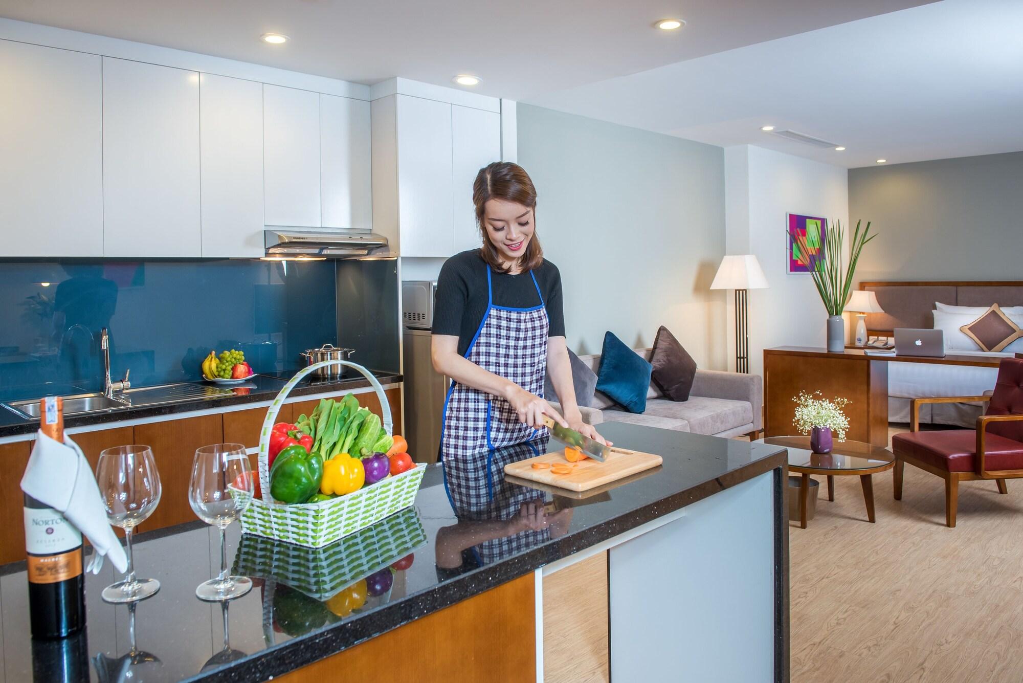 Dream Hotel And Apartment Hanoi Exteriör bild