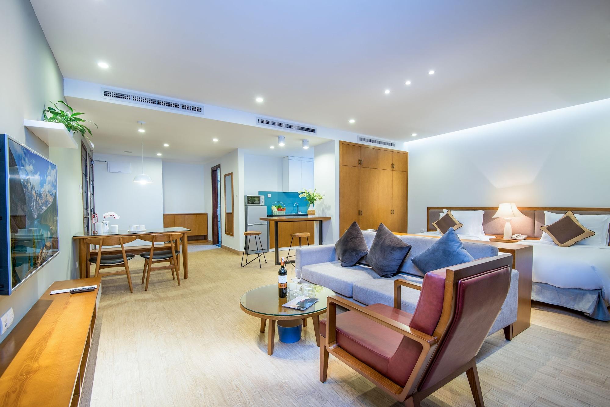Dream Hotel And Apartment Hanoi Exteriör bild