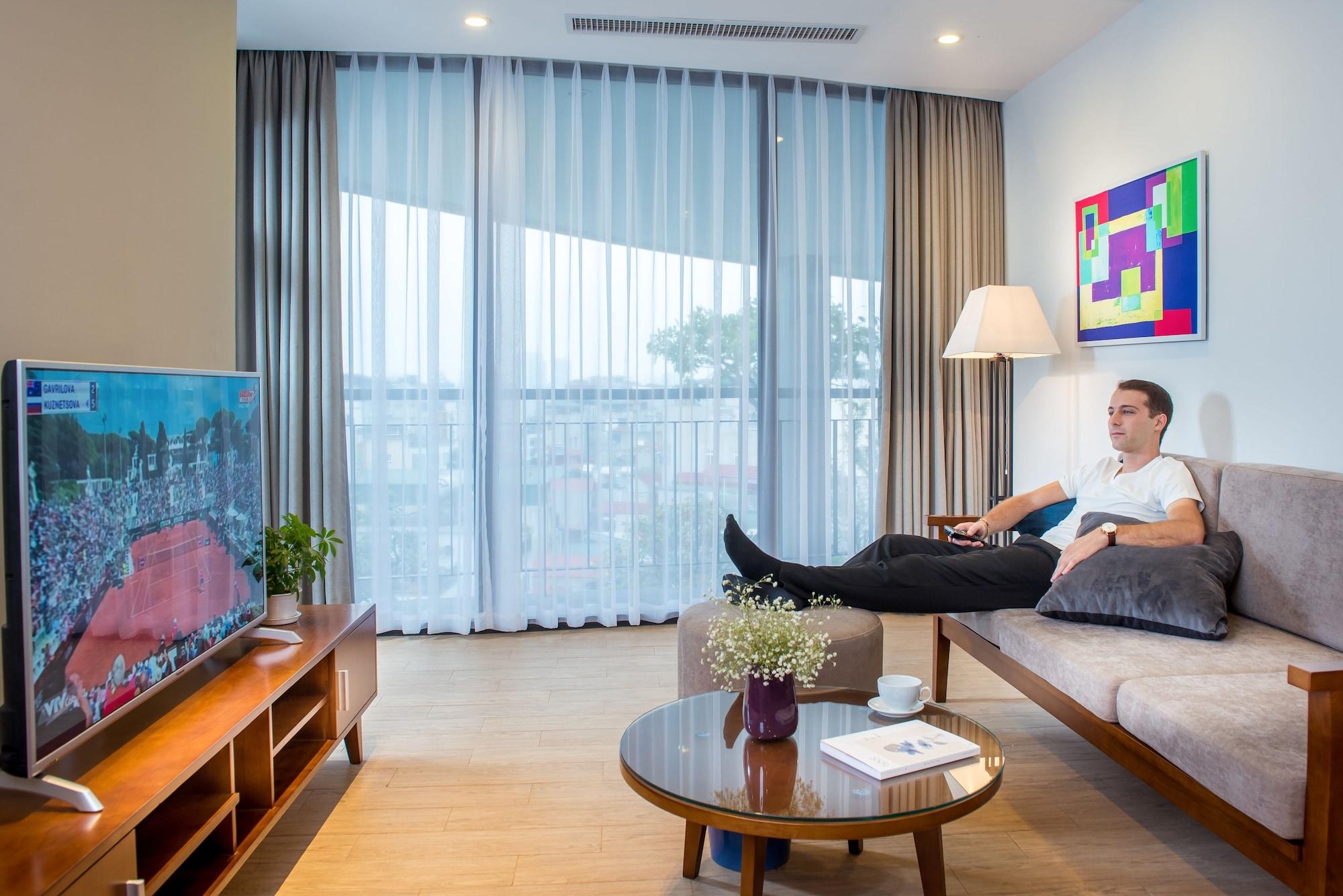 Dream Hotel And Apartment Hanoi Exteriör bild