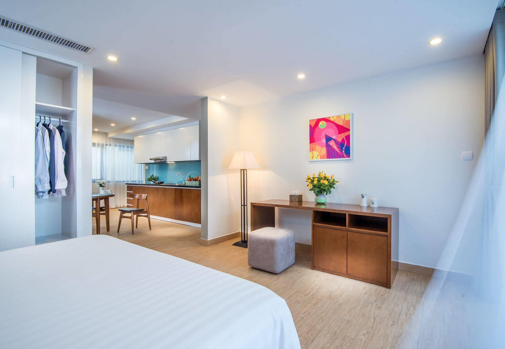 Dream Hotel And Apartment Hanoi Exteriör bild