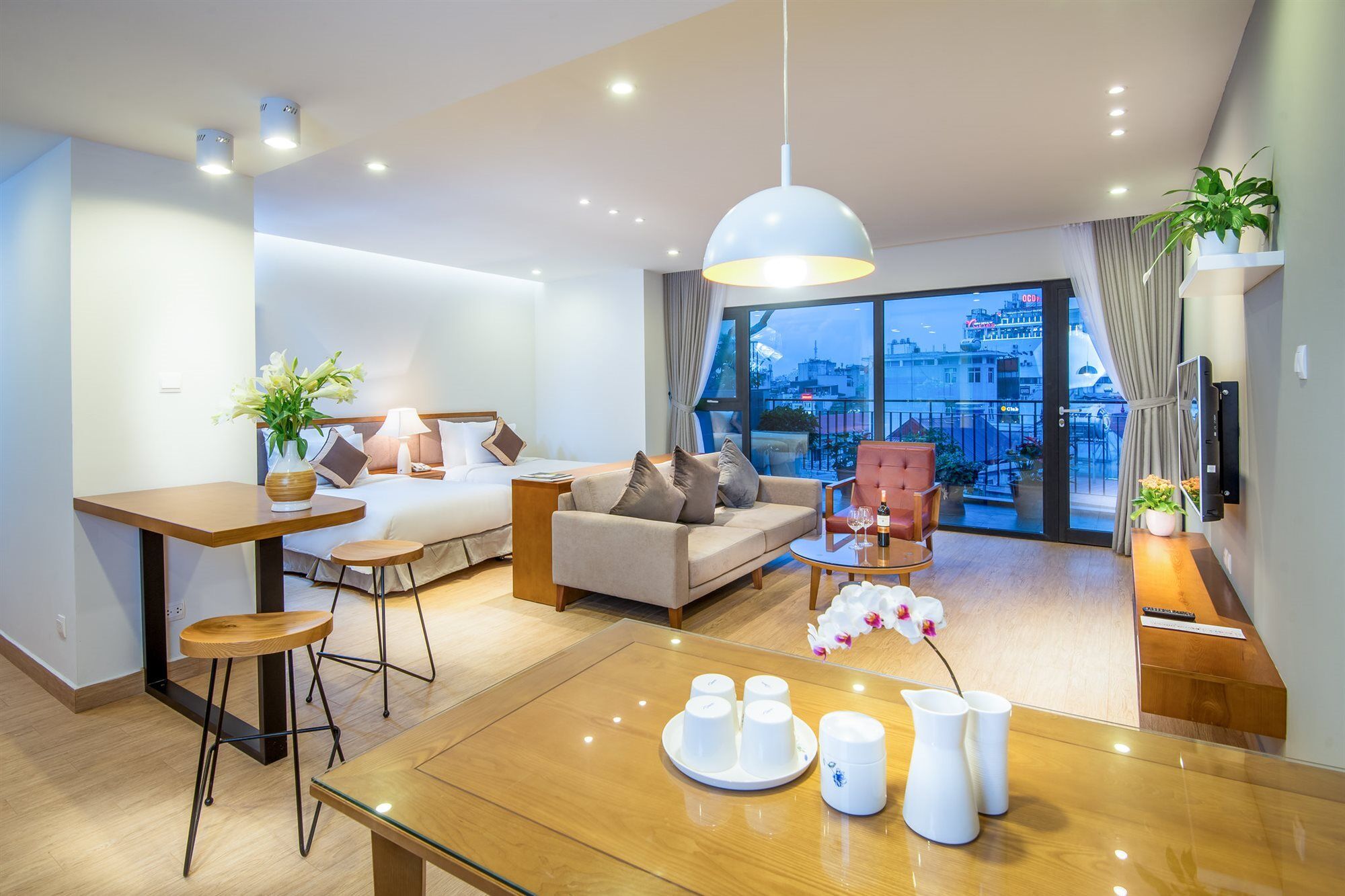 Dream Hotel And Apartment Hanoi Exteriör bild